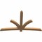 Ekena Millwork Davenport Timber Gable Bracket, Western Red Cedar, 96"W x 60"H x 3 1/2"D x 5 1/2"F, 15/12 Pitch GBW096X60X0406DAV00SWR - alternate 5